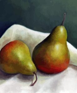Pears Still Life Art Paint By Number