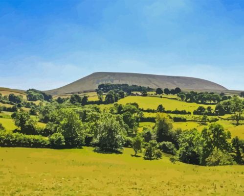 Pendle Hill Paint By Number