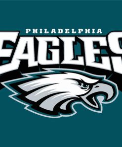Philadelphia Eagles Football Logo Paint By Numbers