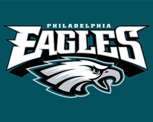 Philadelphia Eagles Football Logo Paint By Numbers