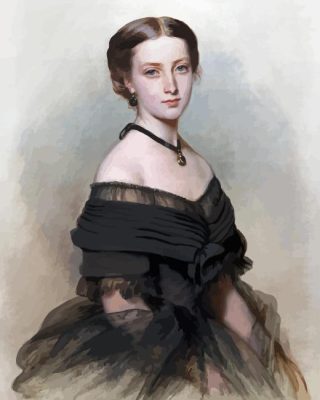 Princess Helena By Franz Winterhalter Paint By Numbers