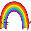Rainbow Cat Art Paint By Number