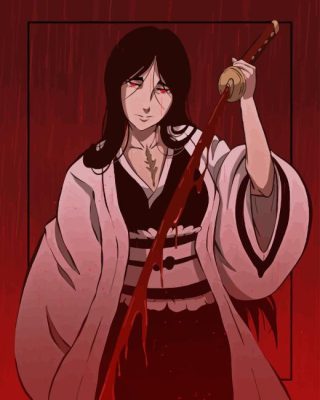 Retsu Unohana Paint By Numbers