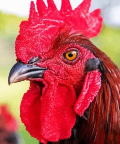 Rhode Island Red Paint By Number
