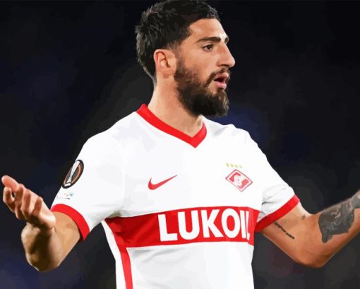 FC Spartak Moscow Samuel Gigot Paint By Number