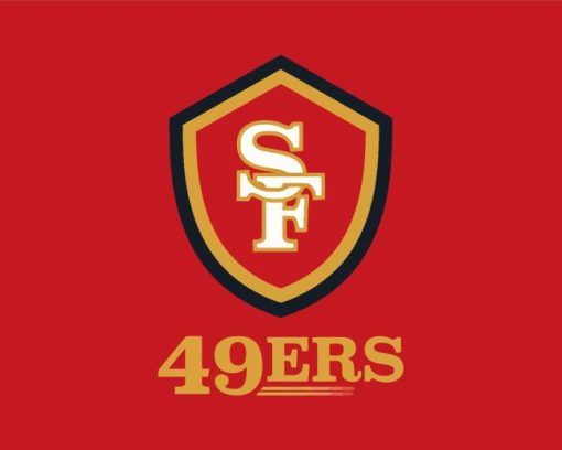 San Francisco 49ers Logo Paint By Numbers