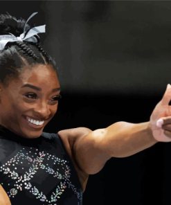 Simone Biles Paint By Numbers