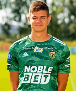 Slask Wroclaw Player Paint By Numbers