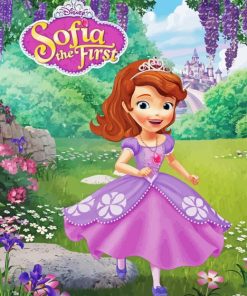 Sofia The First Animation Paint By Number
