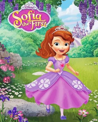 Sofia The First Animation Paint By Number