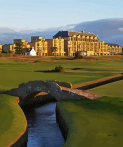 St Andrews Golf Scotland Paint By Numbers