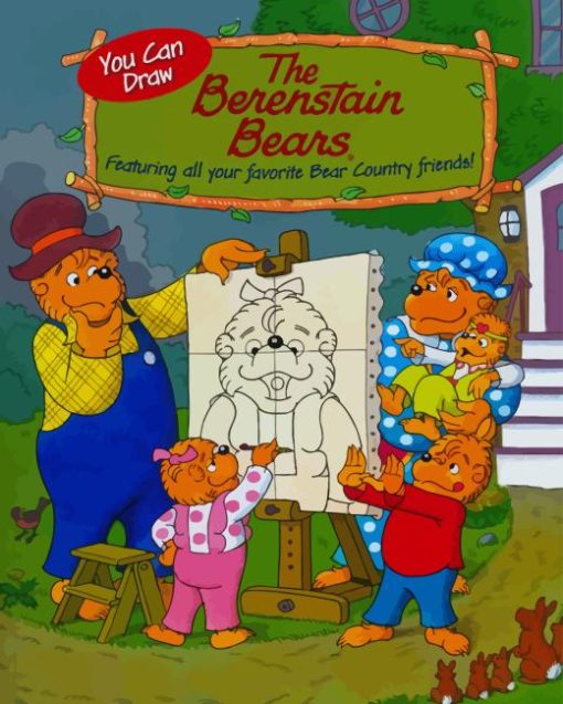 The Berenstain Bears Paint By Numbers