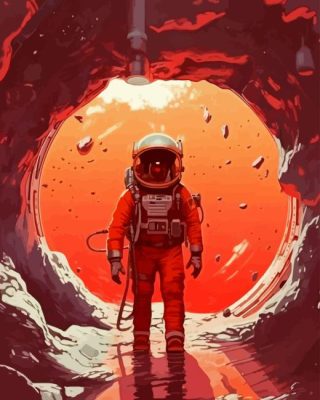 The Martian Paint By Number