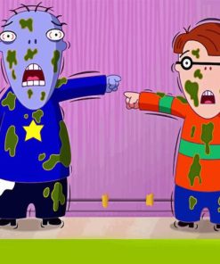 The Cramp Twins Paint By Number
