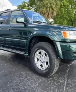 Close Up Toyota 4Runner Paint By Number