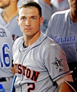 Alex Bregman Paint By Number