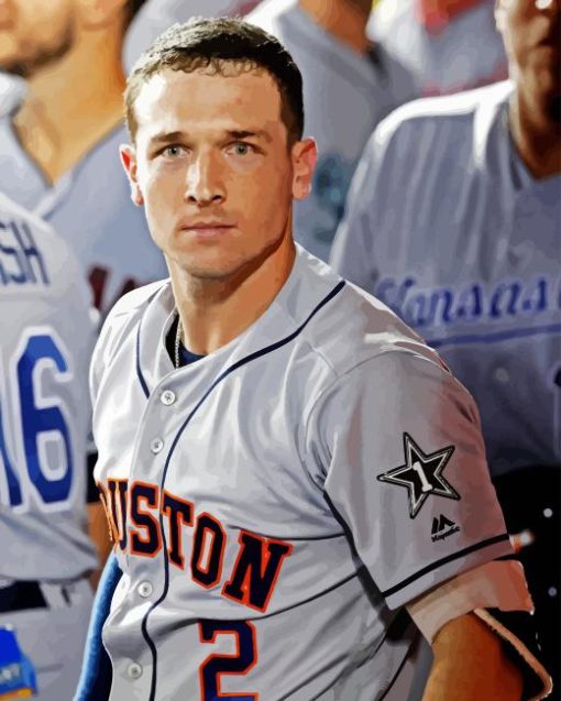 Alex Bregman Paint By Number