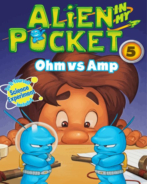 Alien In My Pocket Poster Paint By Numbers