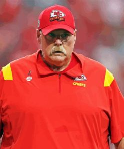 Andy Reid Coach Paint By Number