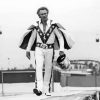 Black And White Evel Knievel Paint By Numbers