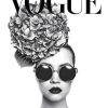 Black And White Vogue Poster Paint By Number