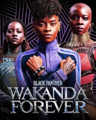 Black Panther Wakanda Poster Paint By Number