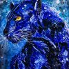 Blue Panther Art Paint By Numbers