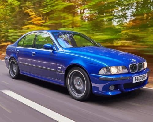 Bmw E49 Blue Car Paint By Numbers