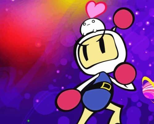 Bomberman Character Paint By Numbers