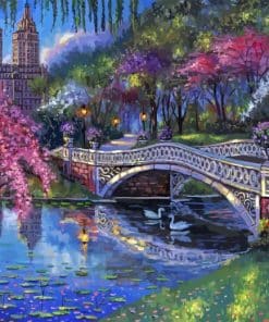 Bow Bridge Paint By Numbers