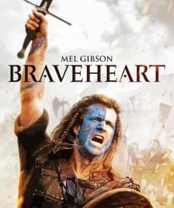Braveheart Movie Poster Paint By Numbers