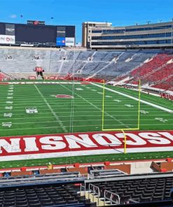 Camp Randall Stadium Paint By Numbers