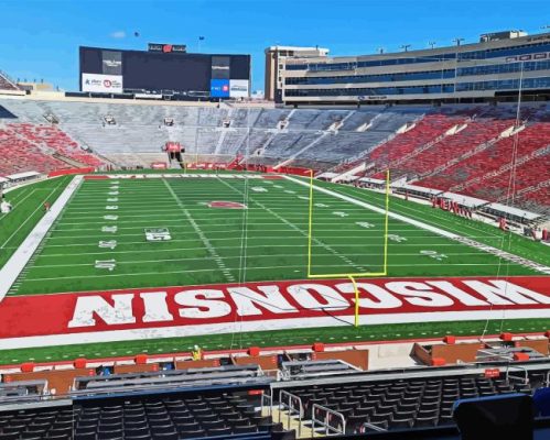 Camp Randall Stadium Paint By Numbers