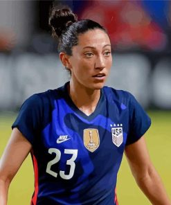 Christen Press Player Paint By Numbers