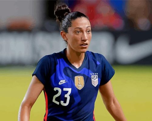 Christen Press Player Paint By Numbers