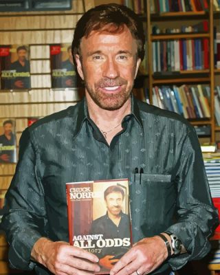 Chuck Norris Paint By Number