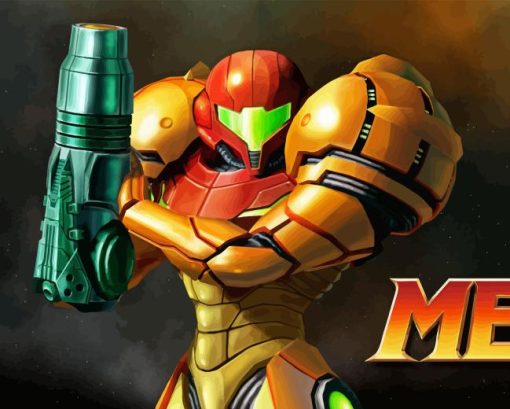 Cool Metroid Paint By Number