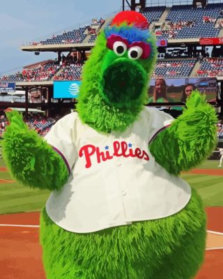 Philadelphia Phanatic Paint By Number