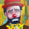 Crying Clown Paint By Number