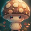 Cute Mushroom Paint By Numbers