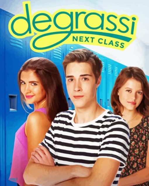Degrassi Poster Paint By Number