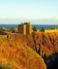 Dunnottar Castle Paint By Numbers