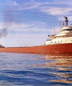 Edmund Fitzgerald Paint By Number