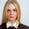 Elle Fanning Paint By Number