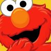 Elmo Monster Paint By Number