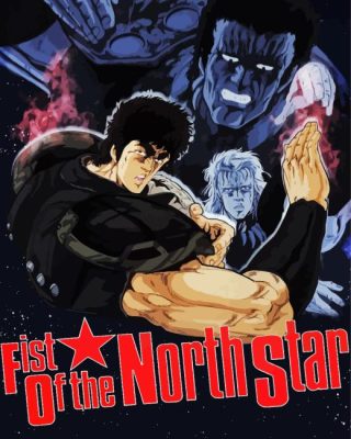 Fist Of The North Star Manga Anime Paint By Numbers