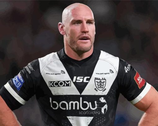 Gareth Ellis Hull Fc Paint By Numbers