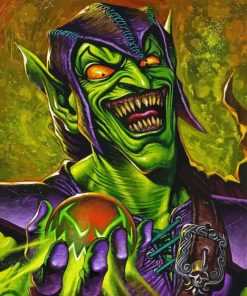 Green Goblin Paint By Numbers