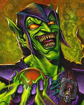 Green Goblin Paint By Numbers