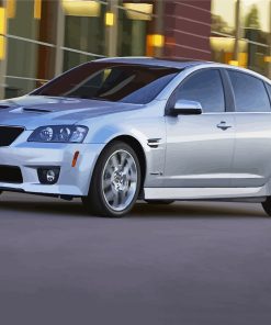 Grey Pontiac G8 Paint By Numbers